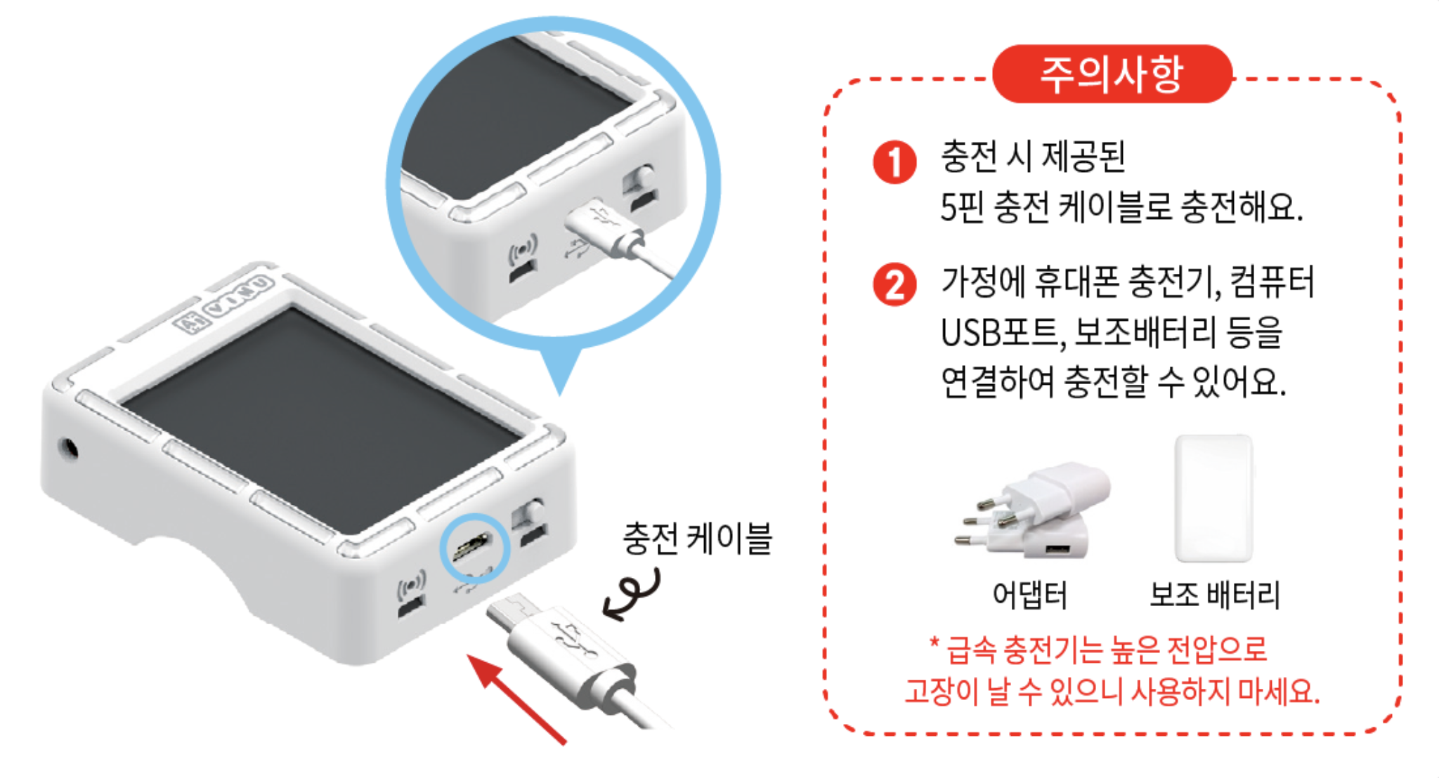 How to Connect the Charging Cable