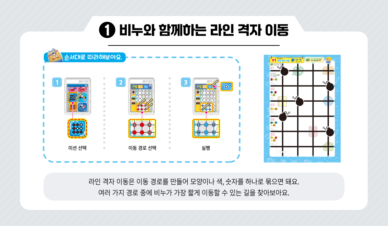 Line Grid Movement - 1